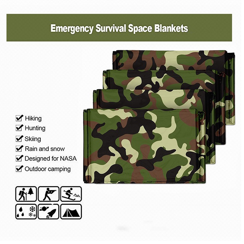 1pcs Emergency Thermal Blanket - Emergency Poncho Rain review and price
