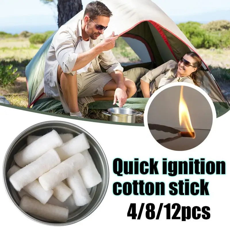 12pcs Outdoor Camping Paraffin - Fire Starting Kit review and price