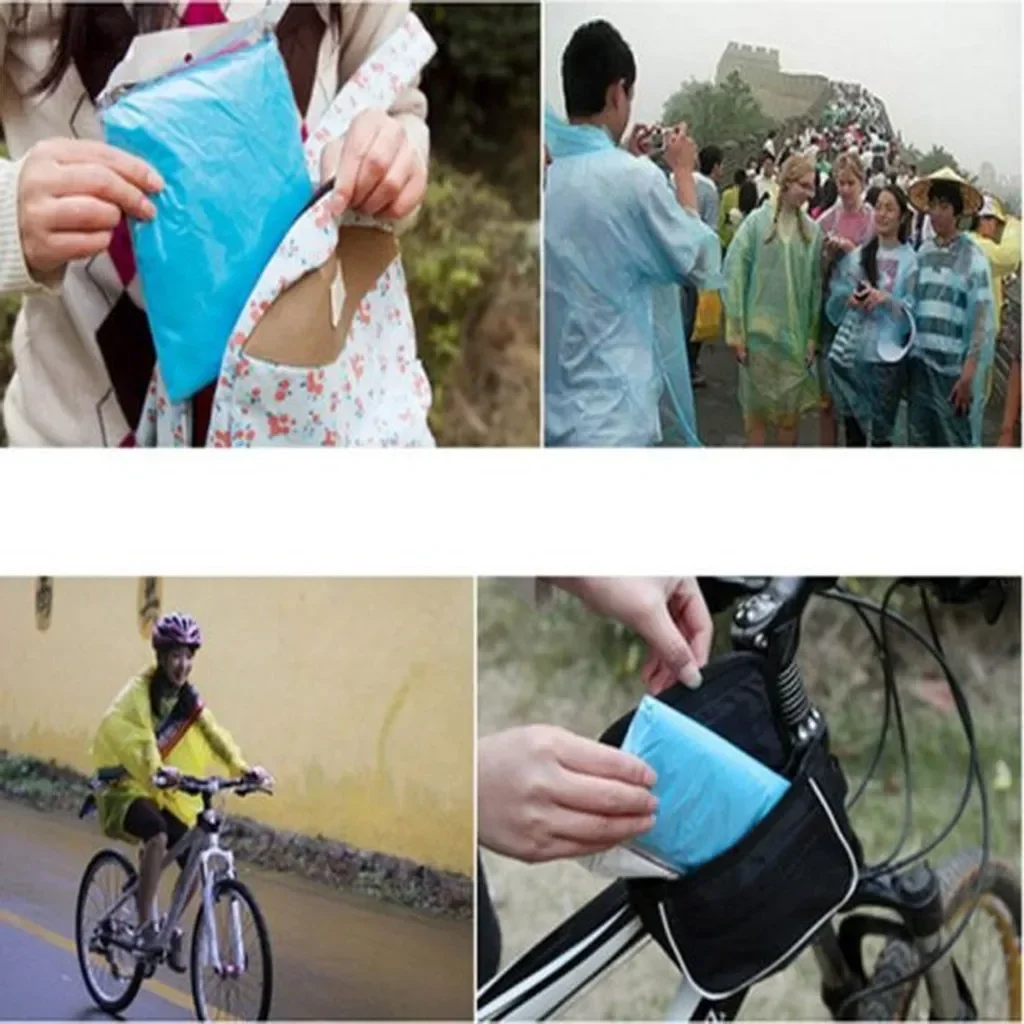 5/10PC Disposable Raincoat Adu - Emergency Poncho Rain review and price